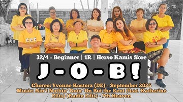 J - O - B! Line Dance | Beginner | Yvonne Kostorz (DE) - September 2025