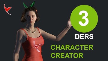 Sıfırdan Karakter 3 - Character Creator Dersleri Part 3 -Creating a Custom Morph with 3DCoat for CC3