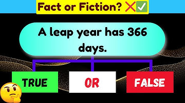 You Won’t Believe These True or False Facts! ✅❌ #gkquiz #trivia #triviaquiz