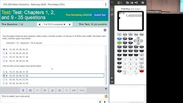Dr  Swiersz Solving Chapter 1, 2, and 9 Test Problems