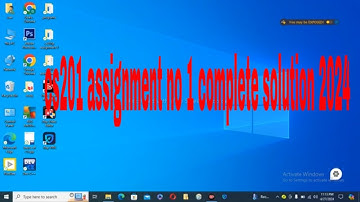 cs201assignment no 1 2024 solution introduction to programming