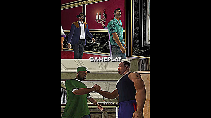 GTA: San Andreas vs GTA: Vice City #shorts