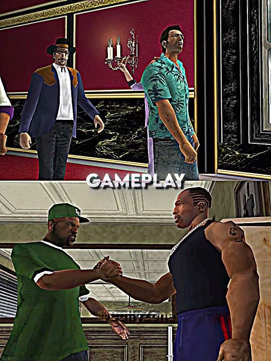 GTA: San Andreas vs GTA: Vice City #shorts