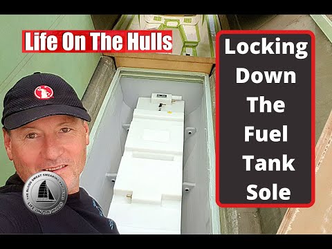 Ep118 Fuel Tank Sole Lockdown Life On The Hulls Building A Fibreglass Catamaran 