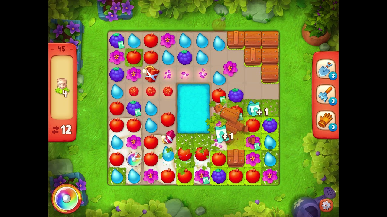 GardenScapes Level 45 no boosters