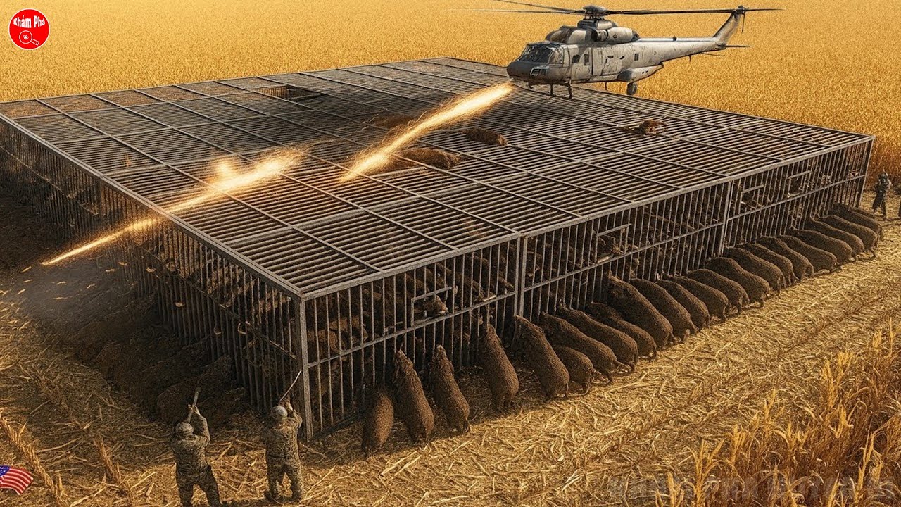 Đây Là Cách Thợ Săn Tiêu Diệt Hàng Nghìn Con Lợn Rừng Bằng Những Phát Bắn Hoàn Hảo Đến Khó Tin