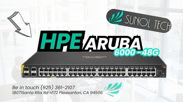 HPE ARUBA 6000 48G CL4 4SFP SWCH PL-WB | R8N85A#ABA