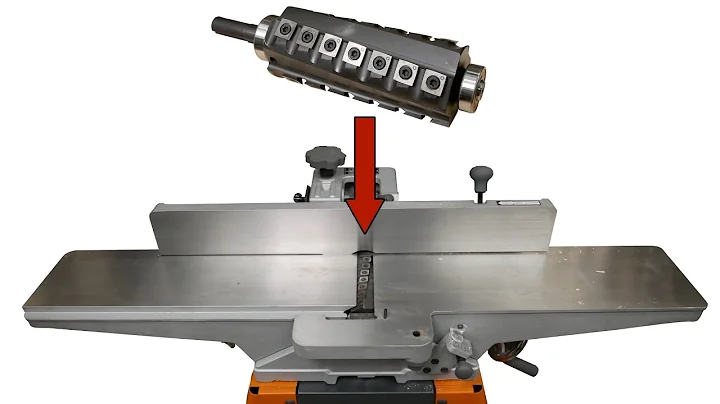 How To Install a Helical Cutterhead in a 6 Inch Jointer