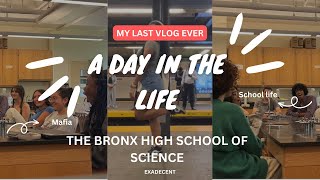 A day in my life at the Bronx High School of Science | nyc high school vlogs