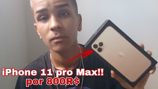 UNBOXING IPHONE 11 PRO MAX FAKE DA WISH