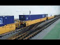 HO Scale (1:87) 컨테이너 화물열차 실시간 라이브 방송