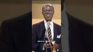 Louis performs “When It’s Sleepy Time Down South” at BBC Studios in 1968. #JazzAppreciationMonth