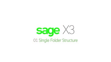01 Single Folder Structure - Sage X3