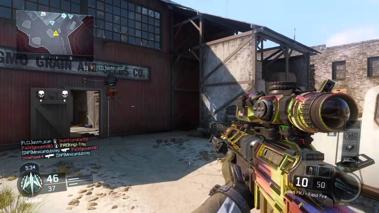Bo3 Sniper Gameplay - YouTube