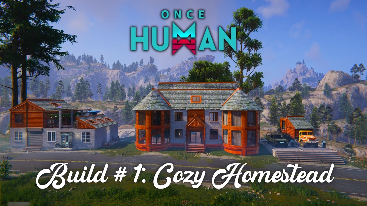 ONCE HUMAN | Build #1: Cozy Homestead | TERRITORY TOUR
