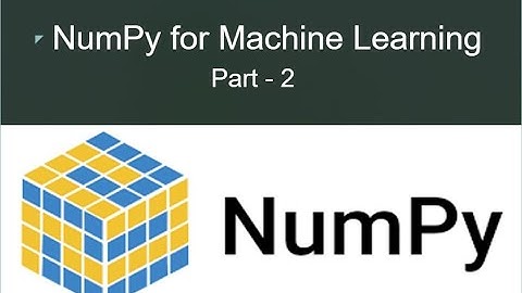 Python NumPy Tutorial in Hindi Part-2 || Machine Learning Hands-on Python Course || Shivan Kumar