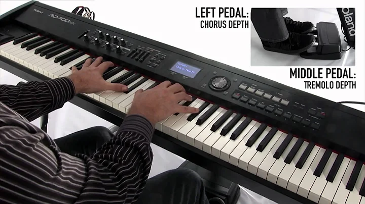 RD-700NX Digital Piano, Synthesizer capability dem...