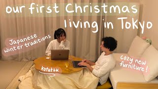 what our first Tokyo Christmas was like | new apartment additions, local traditions, Japan life vlog