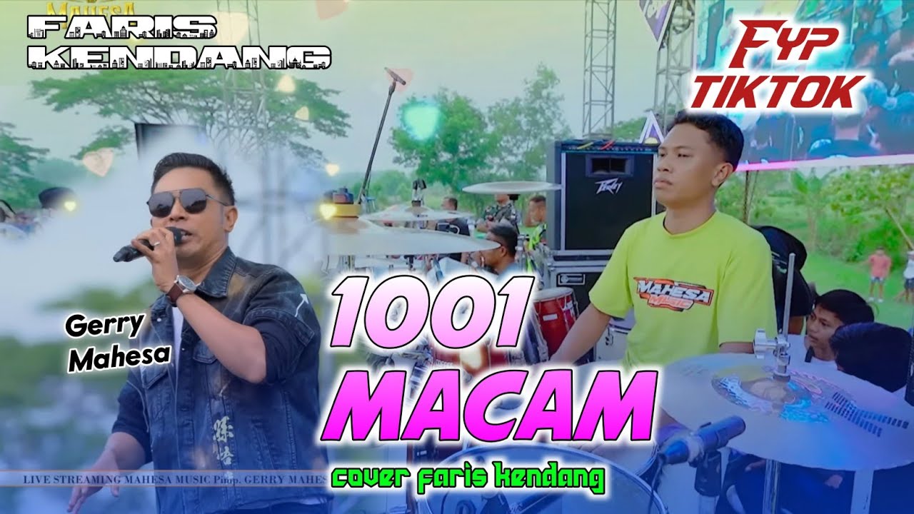 1001 macam dung tak des FARIS KENDANG NGAMUK👹 PENYANYI GERRY MAHESA