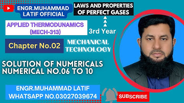 DAE | Thermodynamics | Mech 313 | Chapter 2 | Online Learning | online Education | online School