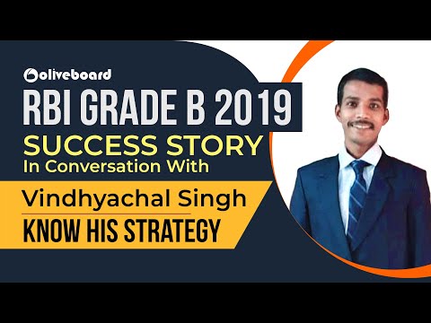 RBI Grade B 2019 Success Story | Vindhyachal Singh | Know His Strategy