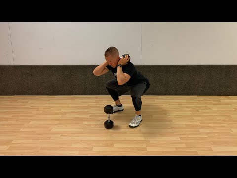 How to Dumbbell Back Squat in 2 minutes or less