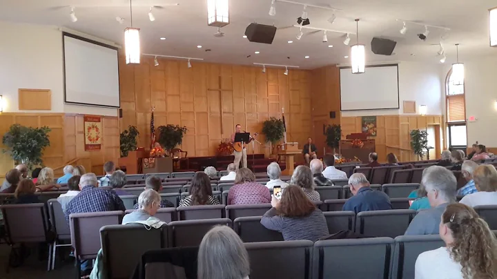 Singing "Mighty to Save" In Church w  the late Pas...