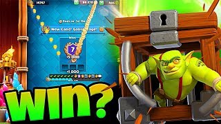 GOBLIN CAGE CHALLENGE -  CLASH ROYALE -  CAN WE WIN IT!?