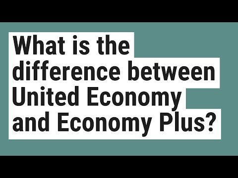 Video: Was ist der Unterschied zwischen Economy und Economy Flex bei United Airlines?