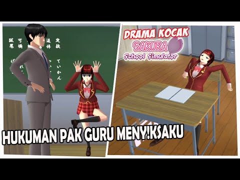 DIHUKUM PAK GURU - DRAMA ANAK SEKOLAH - SAKURA SCHOOL SIMULATOR INDONESIA