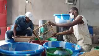 Je fabrique l'aliment poisson et flottant à Brazzaville