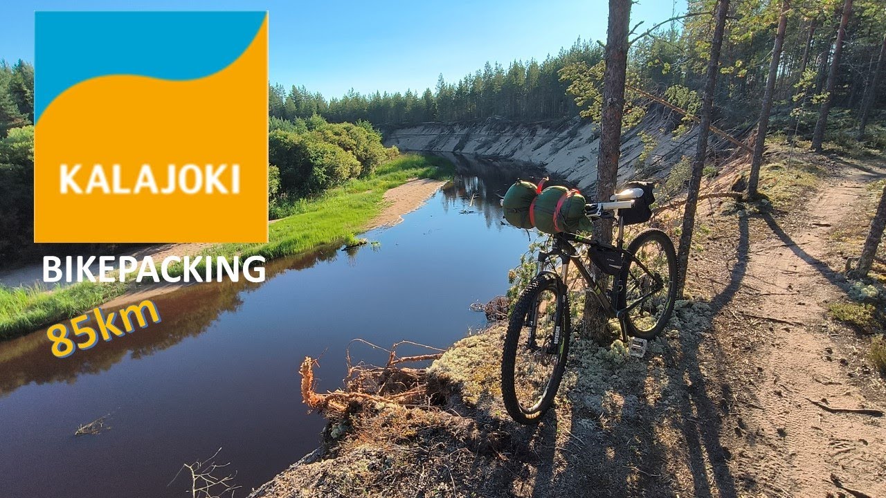 Neulaspolkuja Pitkällejärvelle - Bikepacking retki Kalajoella