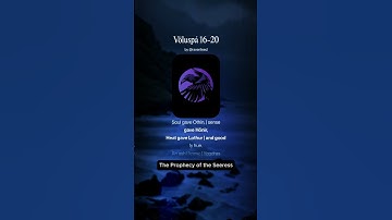 Thumbnail of Nordic Völuspá 16-20: Viking gods tremble #music #musicshorts #epic #legend #poem #vikings