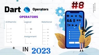 Introduction to Dart-Operators | Windows 10 | 2023 | Dart Operators | Dart | Flutter 3.0 #flutter