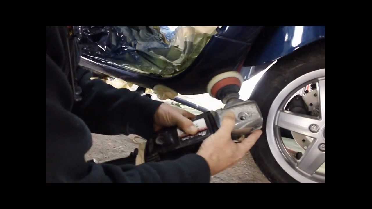 How to polish clear coat blend YouTube