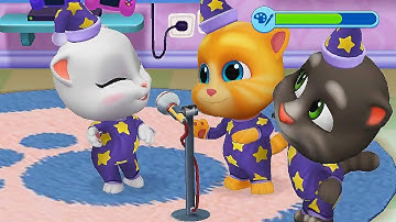 My Talking Tom Friends (iOS,Android) Gameplay Walkthrough (Outfit7) - HD