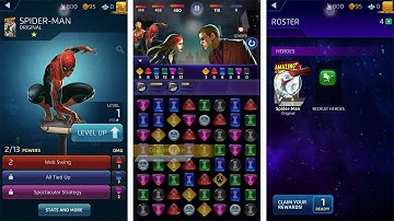 Marvel Puzzle Quest - Gameplay Walkthrough (Android, iOS) Download - Part 2