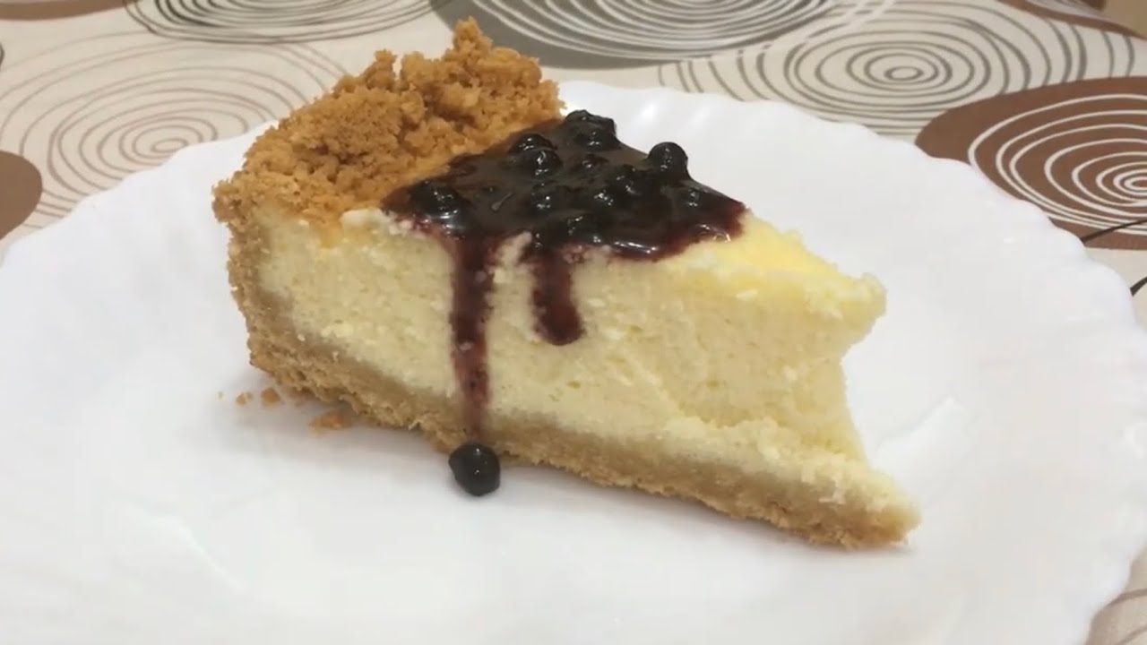 Печен чийзкейк с боровинки | Класическа рецепта