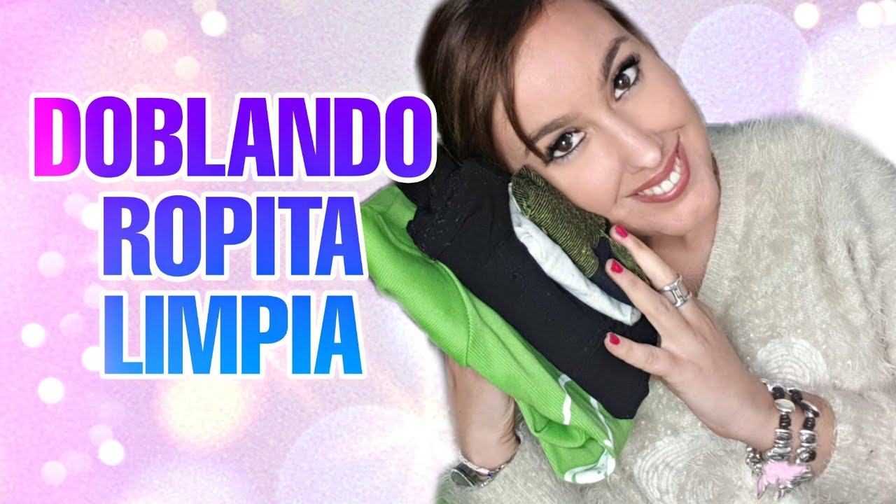 Asmr Random DOBLANDO ROPITA LIMPIA Show&tell