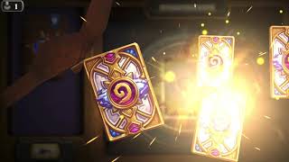 Hearthstone 10 Classic pack opening