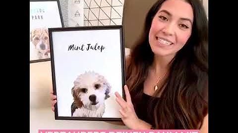 Customized Dog Photo Frame