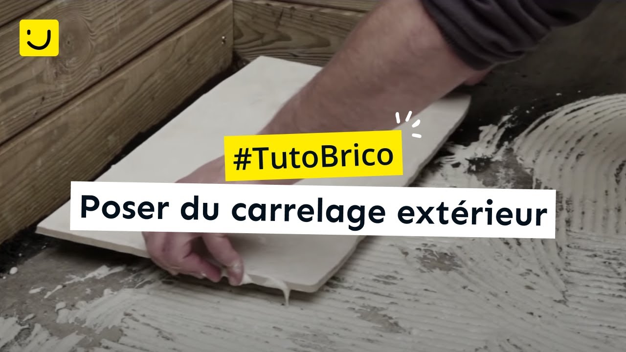 TUTO Poser du carrelage extérieur YouTube — free download