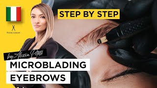 Microblading training by PhiAcademy | Microblading eyebrows course & certification by PhiAcademy