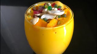 पुण्याची फेमस मँगो मस्तानी, Mango Mastani Recipe in Marathi, Mango Dessert, Mango Milkshake