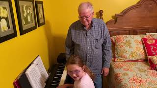 Autumn Singing Happy Birthday to Papaw
