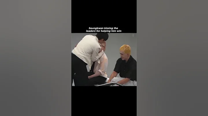 they love him so much 🥹#seungkwan #scoups #woozi #hoshi #seventeen #goingseventeen