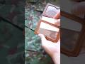 自衛隊用の身分証ケース作ってみた #asmr #レザークラフト #leatherart
