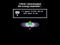 Easter egg for flowey #fyp #undertale #deltarune #asriel