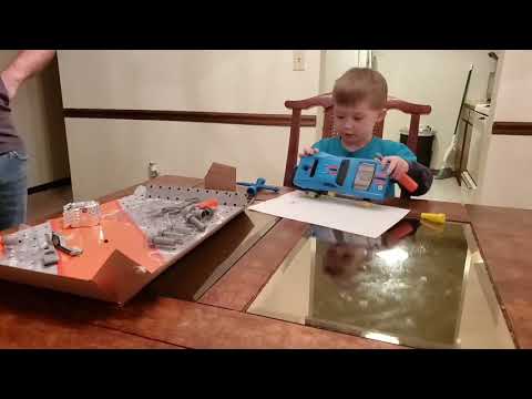 My son building