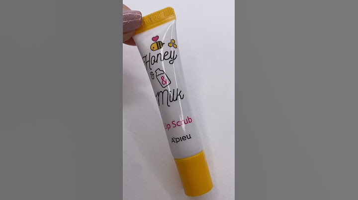 Apieu honey milk lip scrub review